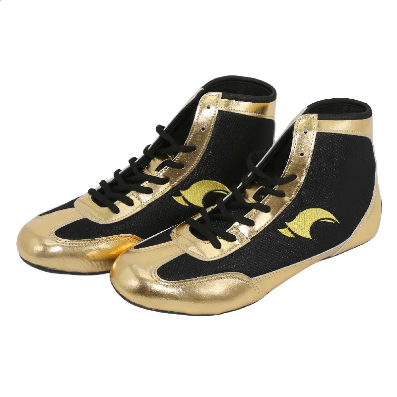 Men Women boxing shoes Rubber outsole breathable Wrestling wrestling costume for 260626