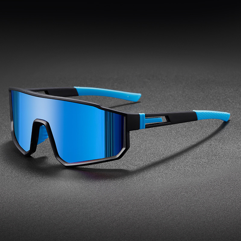 Designer's Large Frame Cycling Goggles Men's Running Sports Windproof Sunglasses Mountain Climbing One-piece Sunglasses Anti Strong Light Gl - view 4