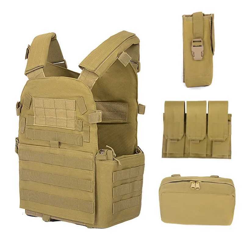 Camping 6094 Real Jungle CS Lightweight Combat Tactical Vest Solid Color Outdoor Quick-Release Tactical Vest M260626 - view 3