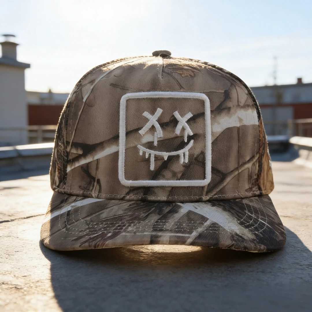 unique Fashionable camouflage hat with embroidery design - stand out in summer style ideal for casual outings paired with swim M260626 - view 6