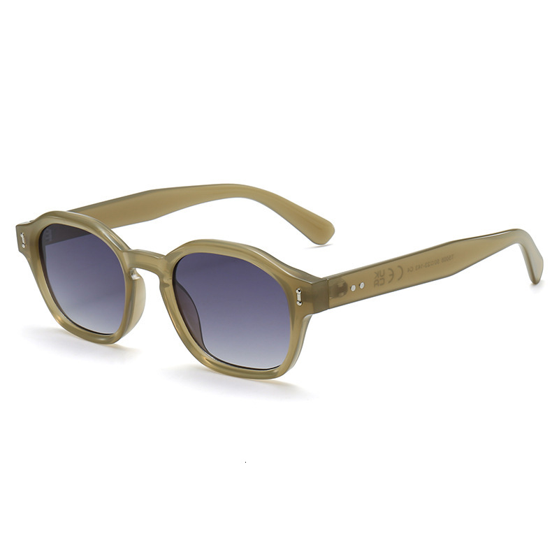 2026 New Men's Sunglasses, Large Size, Popular With Internet Celebrities, Street Style Retro Sunglasses For Women Small Frame Sunglasses - view 6
