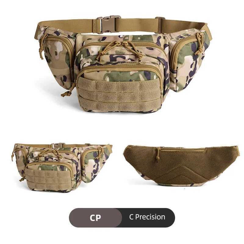 waist outdoor close-fitting bag tactical for cycling and hiking chest bag portable commuter shoulder bag sports phone bag 4L M260626 - view 5
