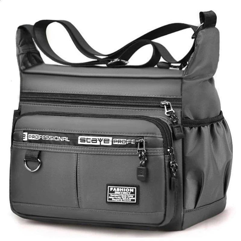 Durable Multi-Pocket Business Bag Shoulder Bag for Men And Women Casual Business Handbag with Multiple Compartments 260626 - view 6