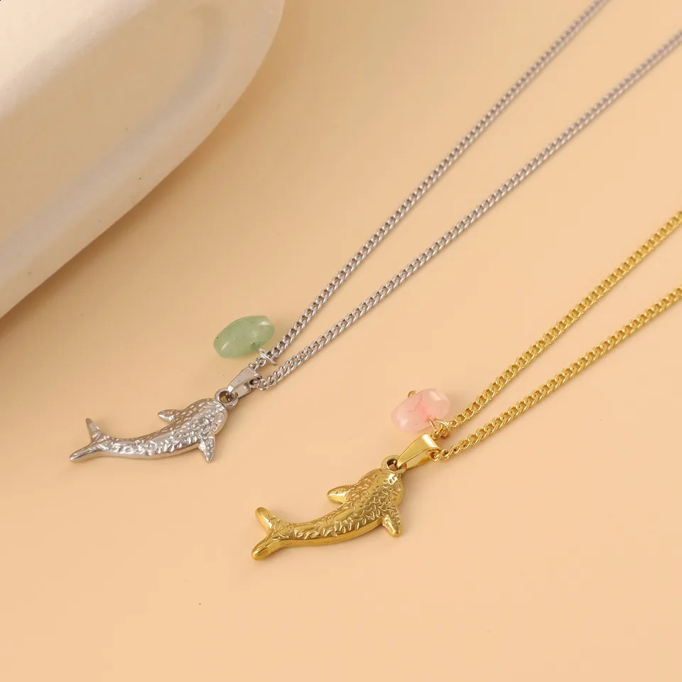 Fashionable Ocean Personalized Shark Pendant Womens Necklace Ideal Gift for Weddings Engagements and Parties Gifts 260626 - view 3