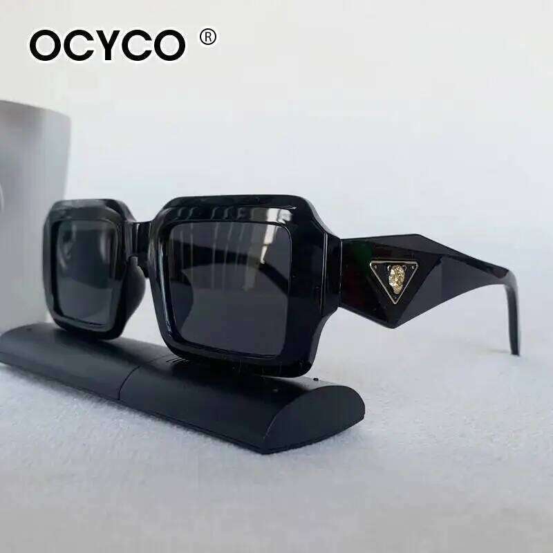 Luxury Brand Square Sunglasses Men Women Fashion Outdoor UV Protective Eyewear Vintage Leopard Head Design Sun Glasses 26Y0626