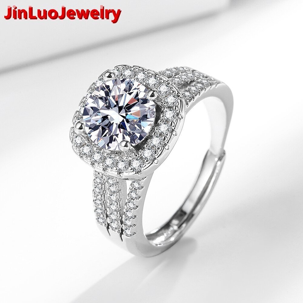 Mossanite Gold Moissanite Moissanite Cvd Lab Grown Ruby WomenS Radiant Cut Diamond Engagement Ring For Women Real Diamond