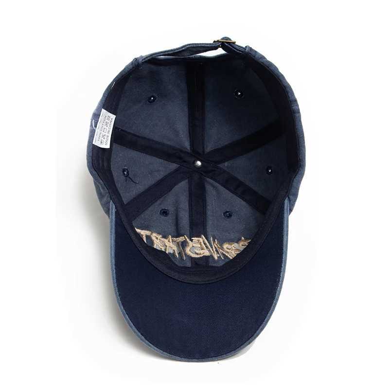 Retro Fashion Womens Baseball Washed Cotton Embroidered Soft Top Mens Caps Casual Visor Hats Summer Sports Trucker Hat M260626 - view 7