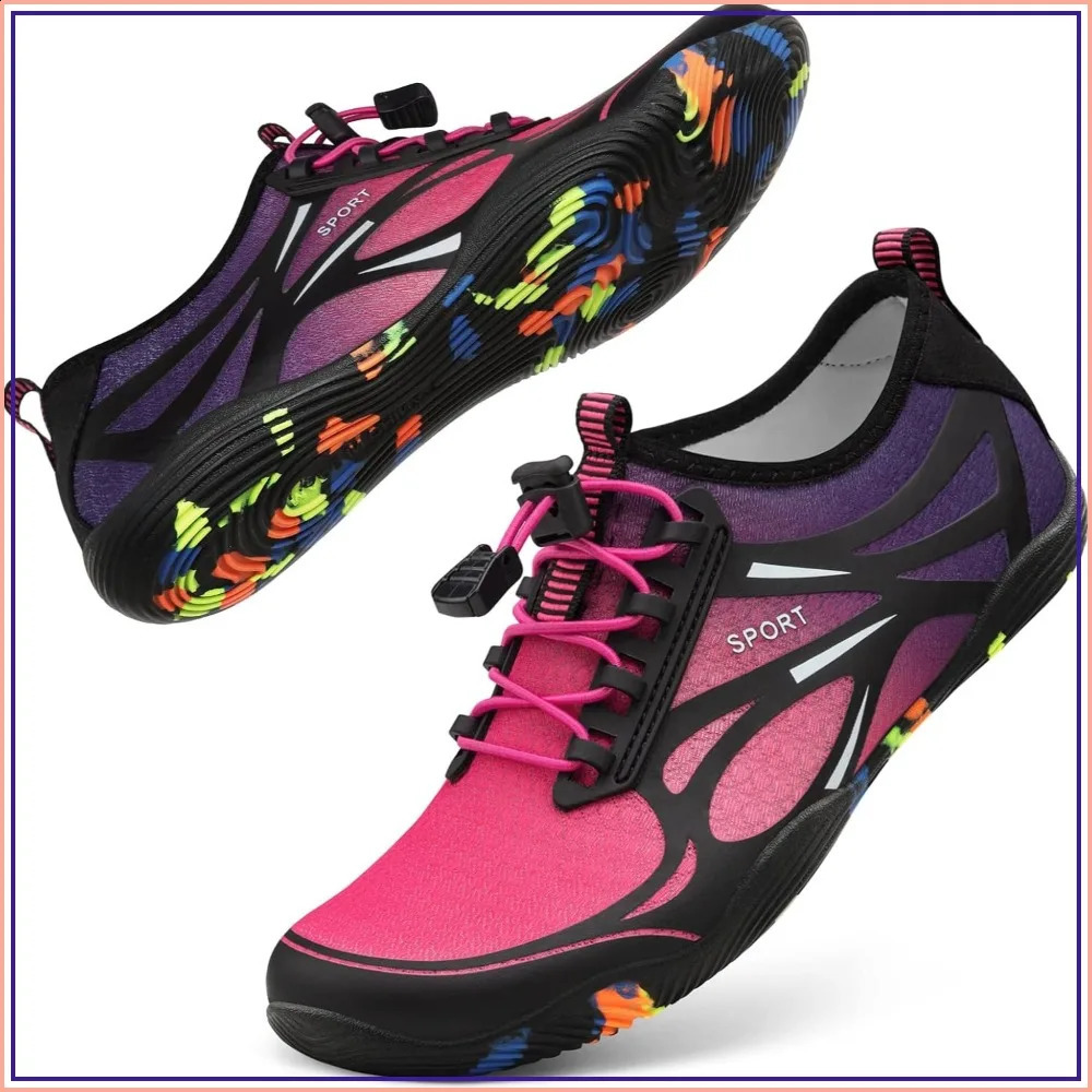Water Shoes for Men Women River Swim Beach Lake Pool Aqua Socks Barefoot Quick Dry Hiking Surfing Kayaking Cruise Essentials 260626