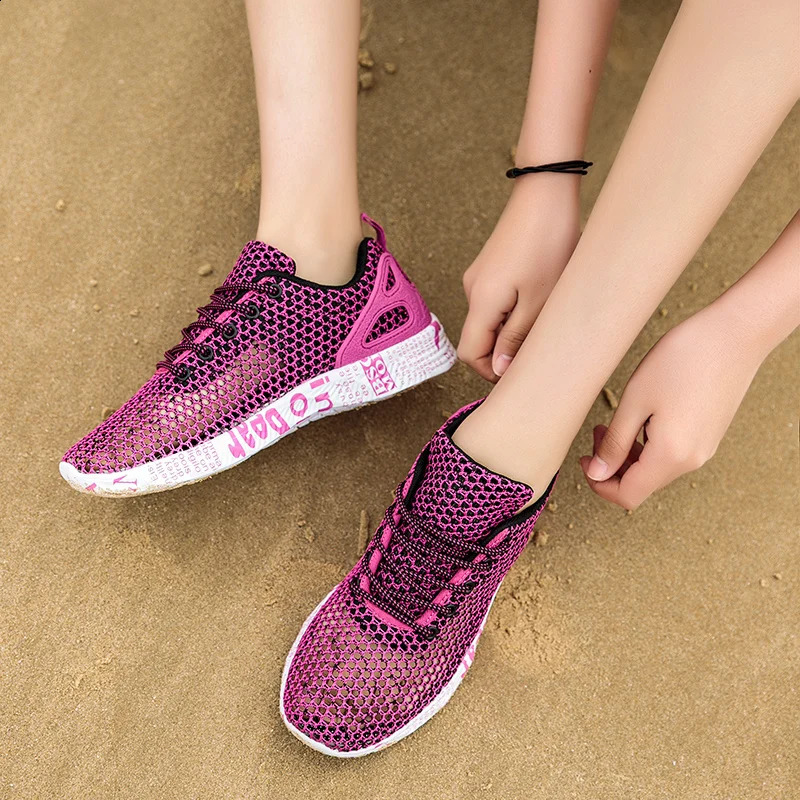 Hight Quality Summer Mens Beach Shoes Outdoor Sandals Air Mesh Sneaker Fashion Women Foam Sport Aqua Footwear Water Light Weight 260626 - view 6