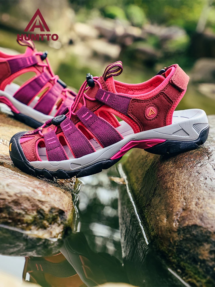 HUMTTO Sandals Womens outdoor Upstream Shoes Aqua Shoes Wading Sneakers lightweight quick-drying beach shoes Men breathable 260622 - view 4
