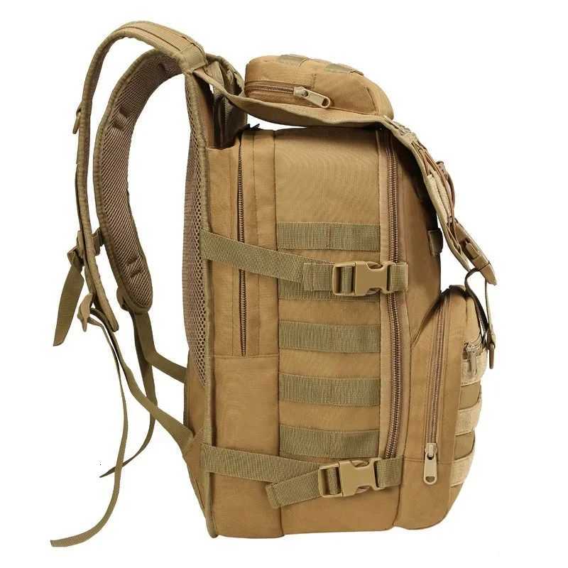 Backpack Outdoor Military Camouflage Mountaineering Tactical Backpack Large-Capacity Travel Sports Double Shoulder Bag M260626 - view 5