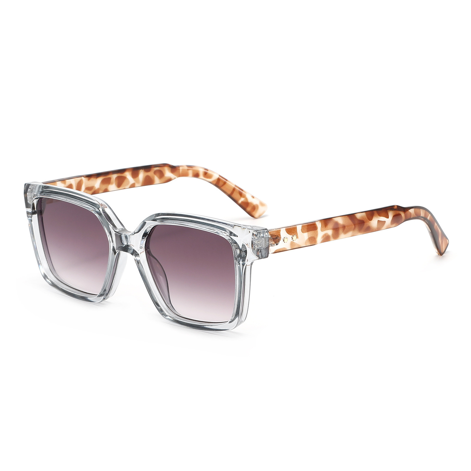 20 New Square European And American Unique Classic Retro Fashion Unisex Street Style Versatile Sunglasses - view 4