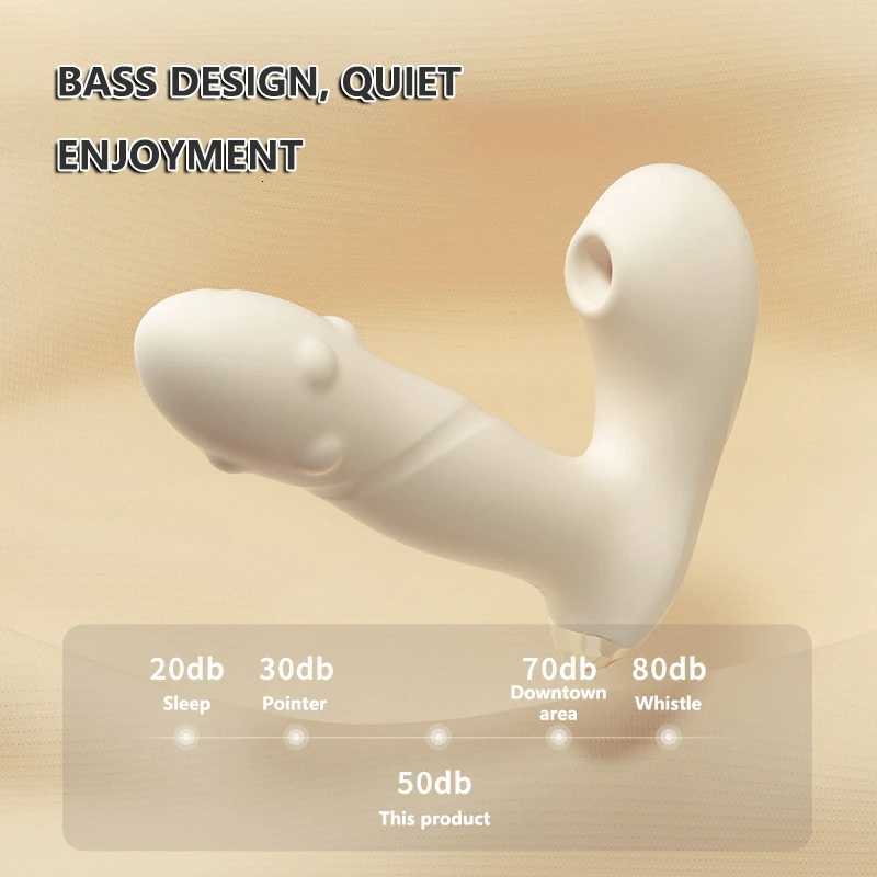 sucking control APP vibrator remote female clitoral sucking stimulation vibrator wearing dildo bead vibration G-spot stimulation M260626 - view 5