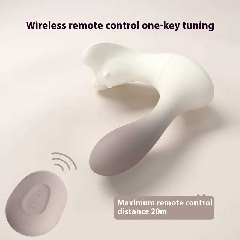 Wear Vibrator Detachable Vibrator U Woman Sex Toys G-Spot Stimulation Remote Control Dildo Adult Products USB Charging M260626 - view 3