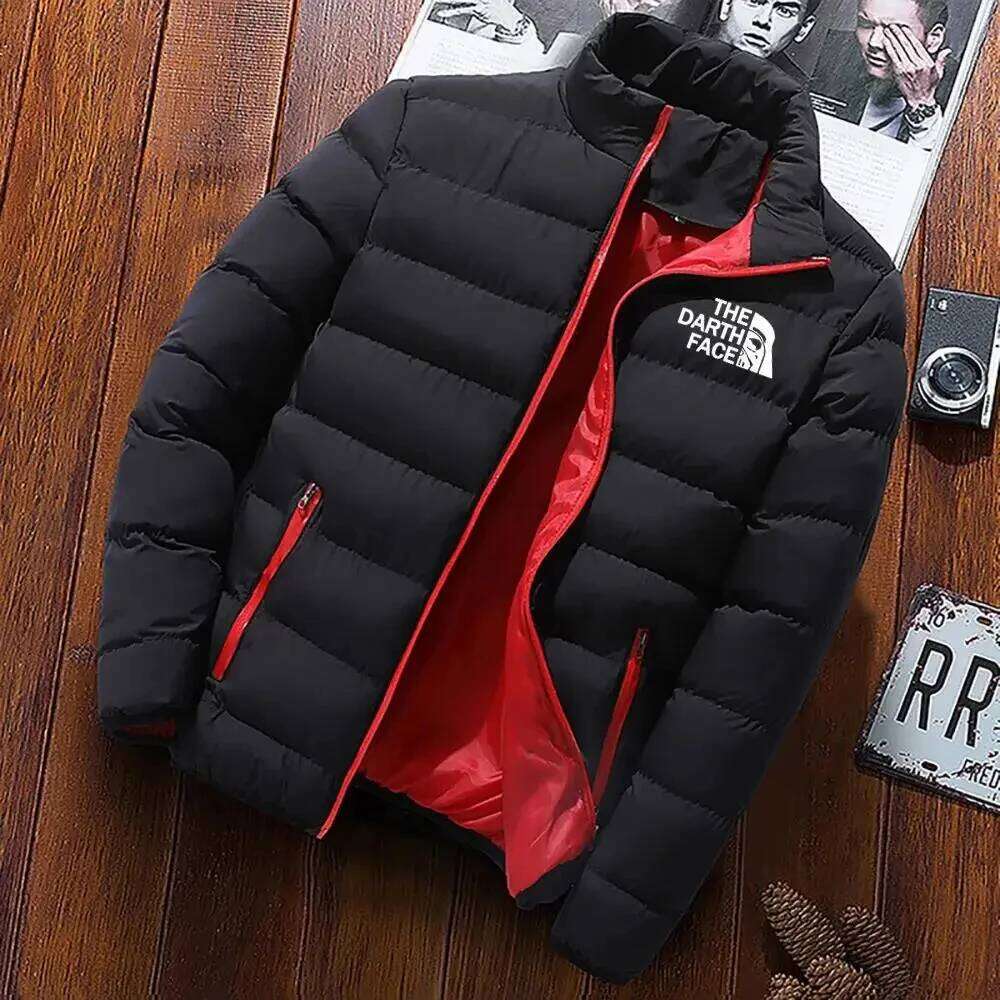 2024 Men's Cotton Clothing Fashion Brand Jacket Sports Printed Street Warm Business Casual Top New Style J260626 - view 5