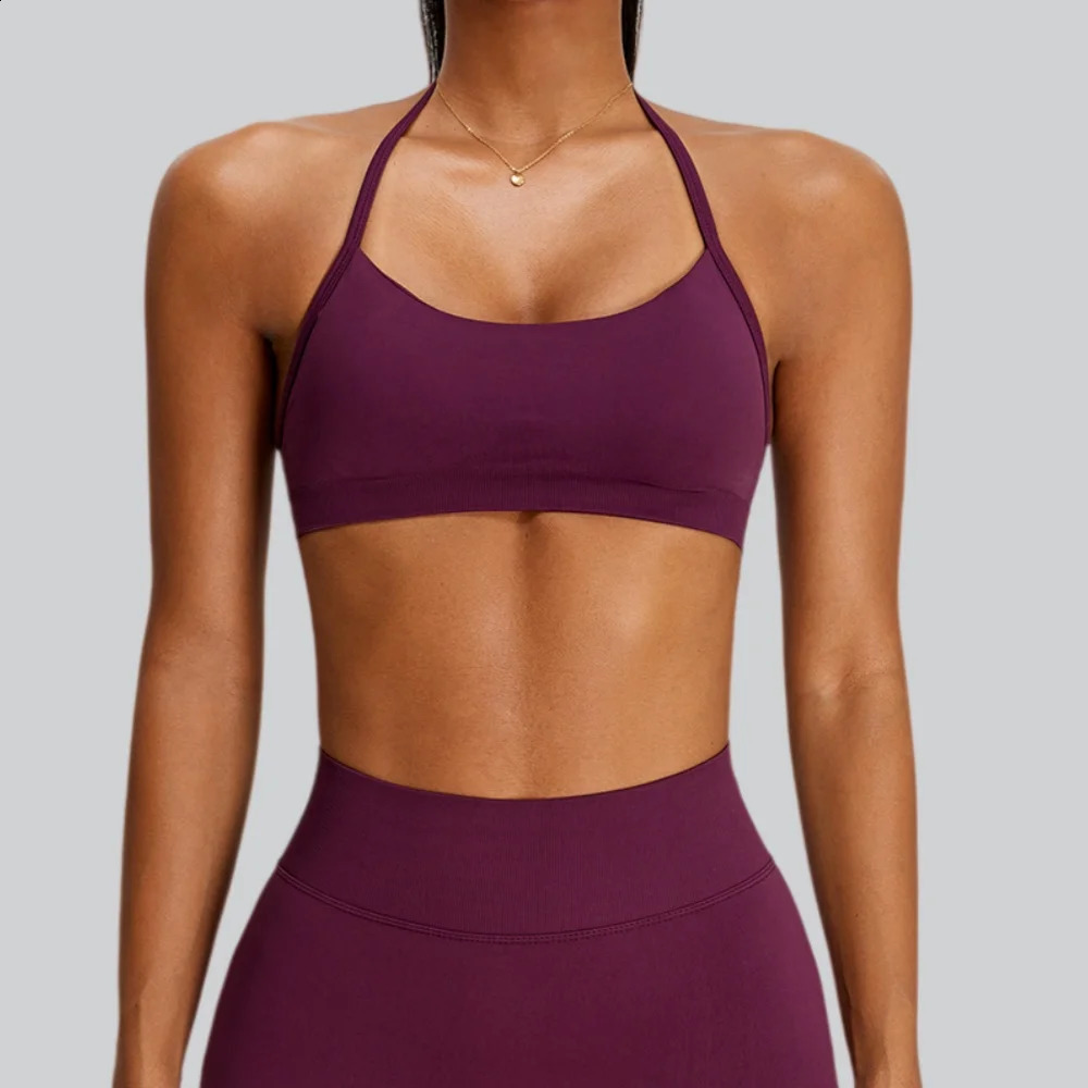 Seamless Yoga Bra Workout Tops Gym Fitness Sports Bras Sexy Athletic Sport Underwear Women Shockproo Backless Running Crop Top 260626 - view 4