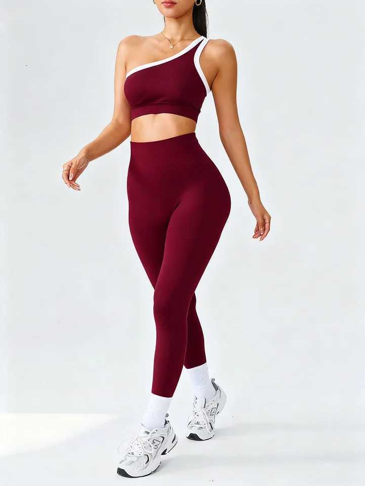 Yoga Women Seamless 2 pcs Sets Jogging Outfit Sport Leggings Bra Sportswear Woman Gym Outfit Workout Set Yoga Clothes Activewear M260626 - view 5