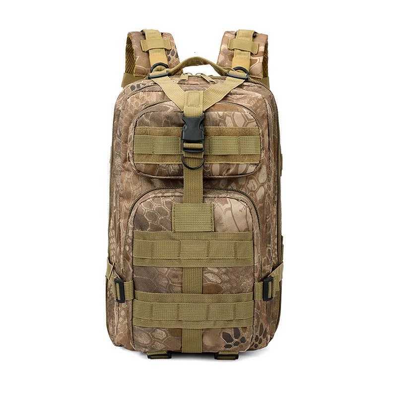 Outdoor Backpack 3P Hiking Tactical Mountaineering Travel Backpack Double-Shoulder Bag Comes Give a small safety kit M260626 - view 7