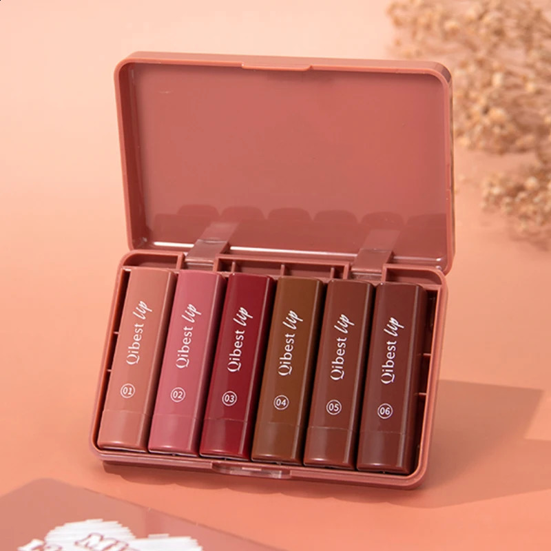 QI Long-Lasting Matte Lipstick Pencil Set Twist-Up n with Waterproof Formula - Natural Finish for Easy Application 260626 - view 6