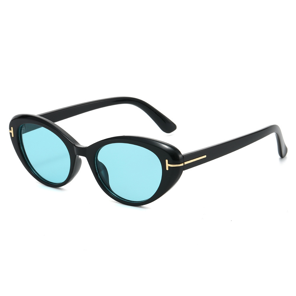 26 New Styles Of Personalized Cat-Eye European And American Sunglasses, Trendy Large-Face Slimming Glasses, Popular Online Fashion Sunglasses - view 5