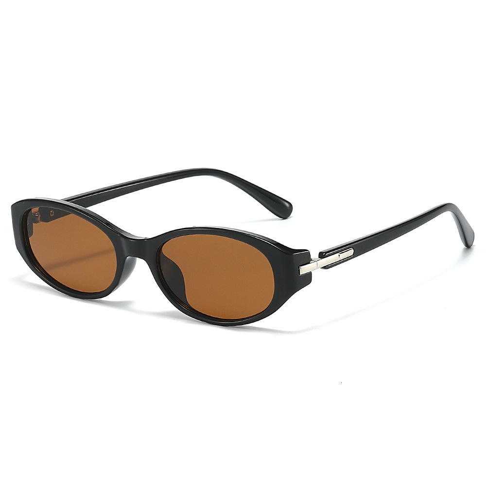 2026 New Korean Style White Fashion Sunglasses For Women, High-End Summer Sunshade Glasses With UV Protection - view 3
