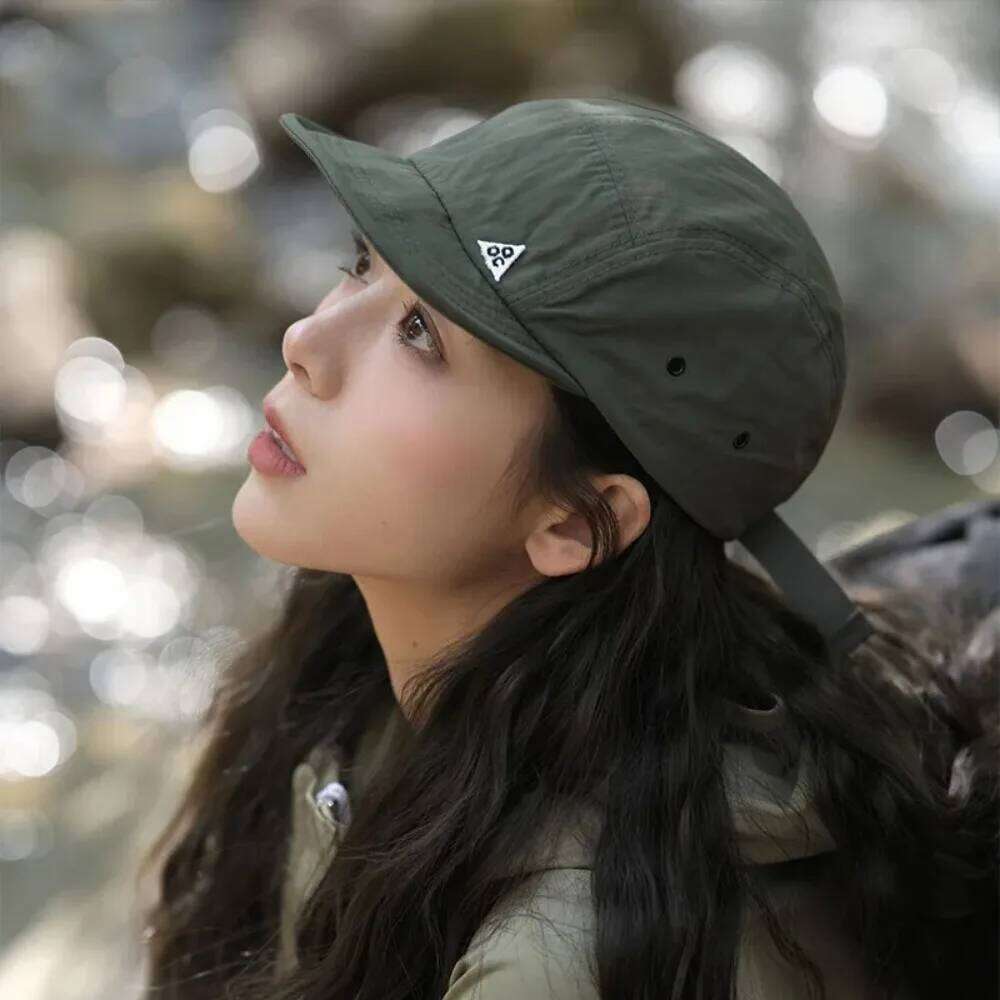 Retro Quick-drying Short Brim Baseball Caps Unisex Summer Outdoor Sunscreen Casual Versatile 5-flap Tooling Japanese Camping Hat W260626 - view 5