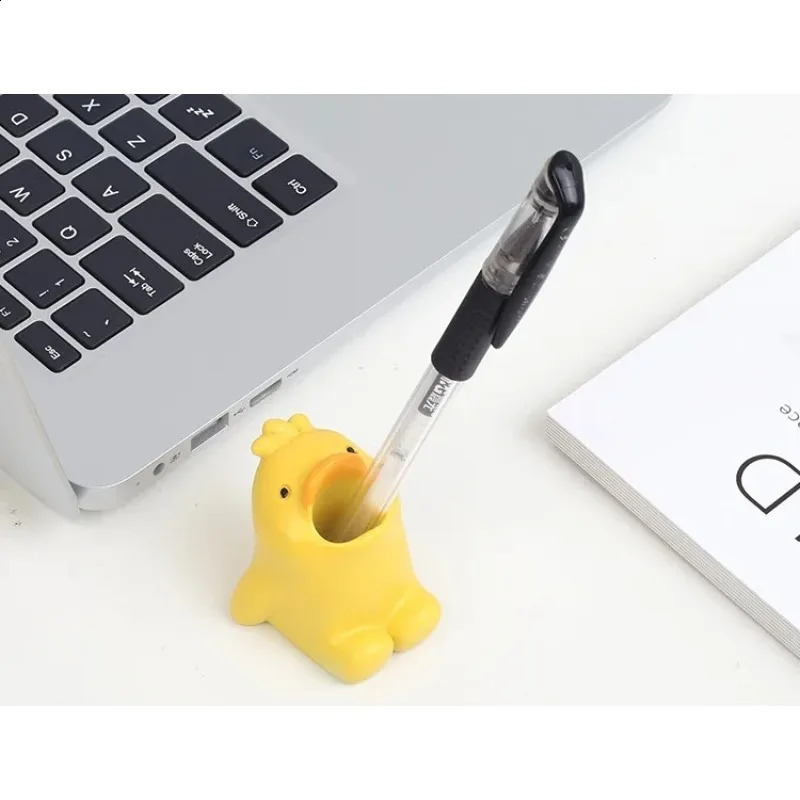 Cartoon Animal Toothbrush Holder Cute Corgi Shark Storage Stand Makeup Brush Stationery Countertop Organizer Bathroom Decoration 260626 - view 6