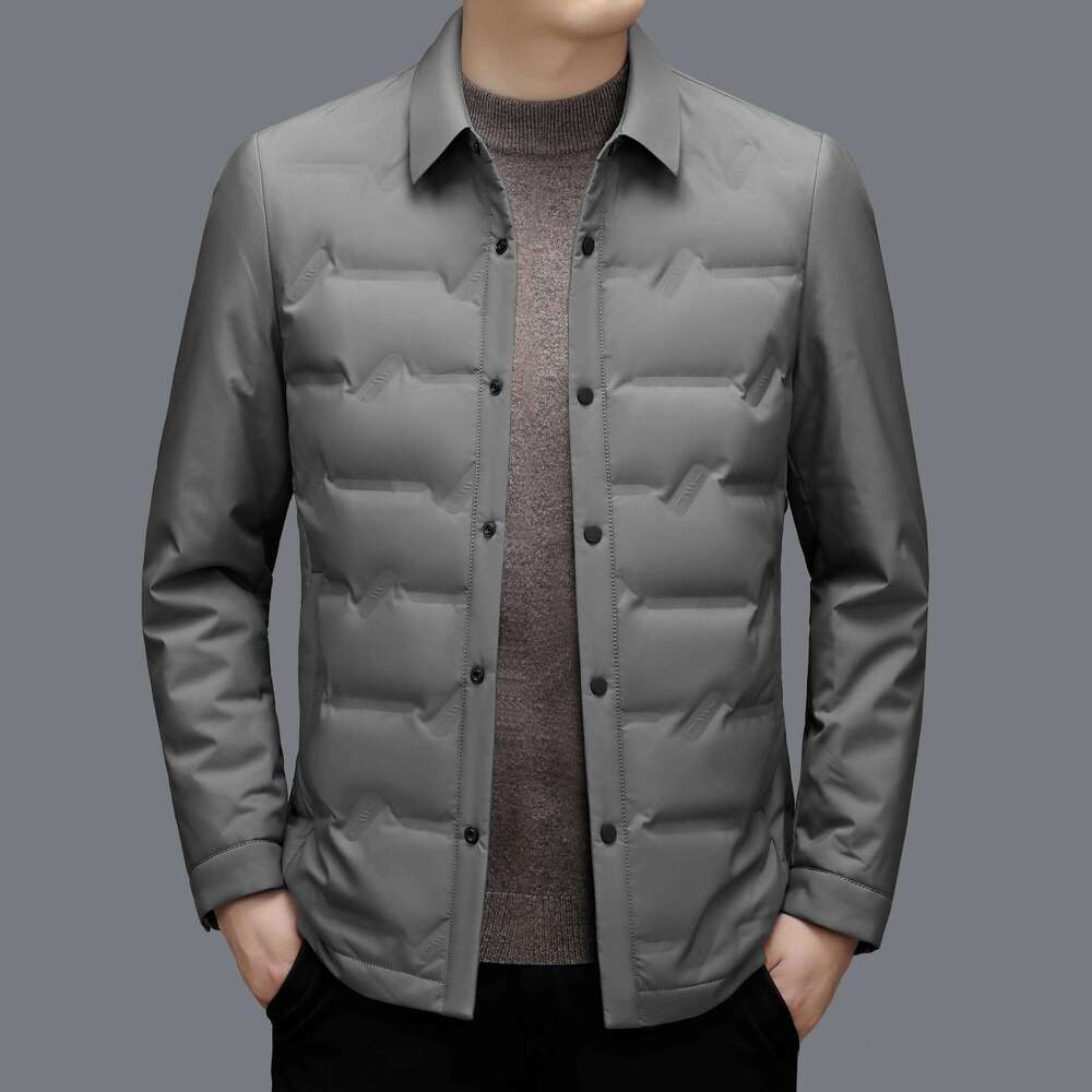 High-quality, fashionable stylish 50-down lightweight down jacket for men's casual autumn and winter, a new thin coat W260626 - view 4
