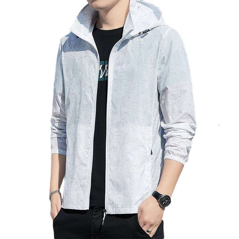 2024 UPF Sunscreen Coats Men's Breathable Sports Waterproof Jacket Summer UV Protection Outdoor Fishing Skin Coat 5xl W260626 - view 7