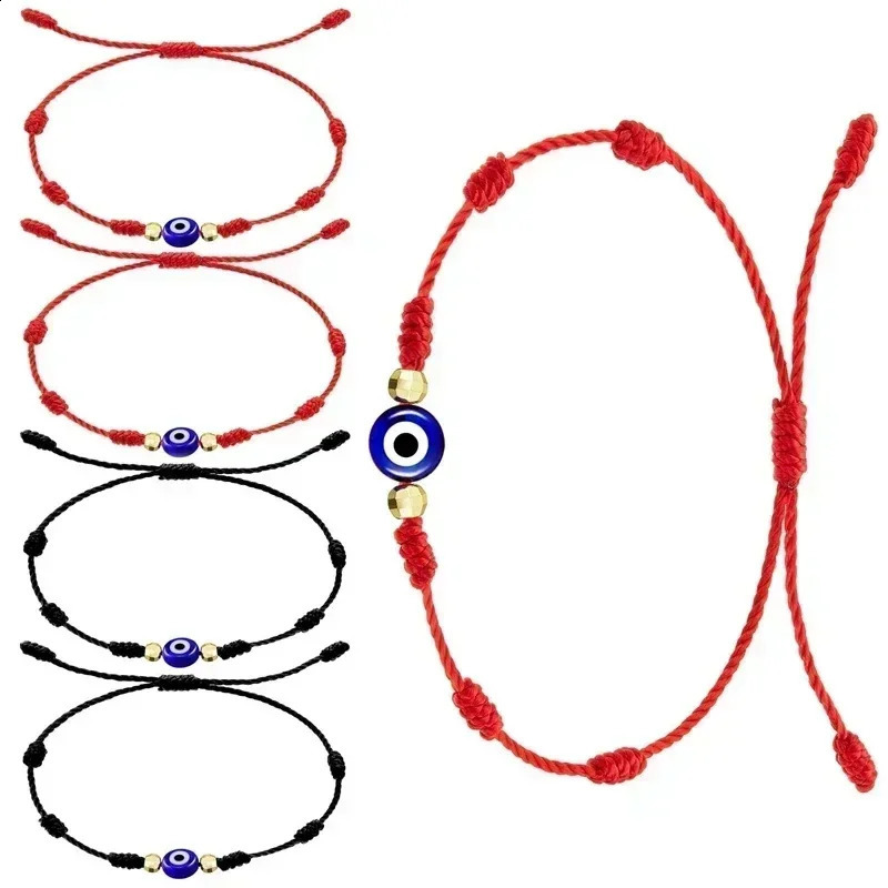 212pcs Lucky Red String Bracelet for Couple Good Luck Amulet Success Rope s Braided Wristband Handmade Jewelry Gift 260617 - view 7