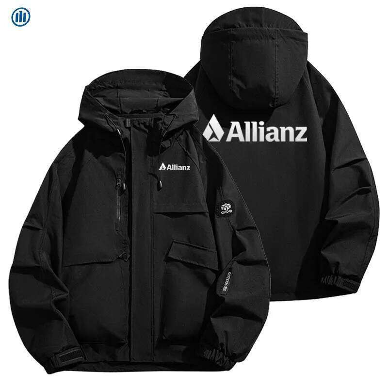 Allianz Men's Waterproof Hiking Jacket Windproof, Breathable, Cool Stylish - Suitable for Fishing, Camping and Mountaineer W260626