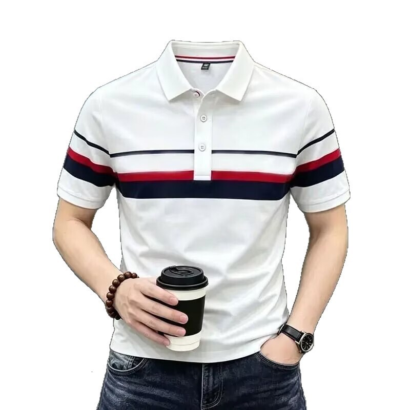 Men's Short-Sleeve Polo Shirt Summer Thin High-End Fashion Trend Versatile T-Shirt 2026 - view 6