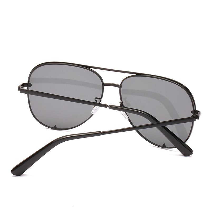 Hot-Selling Toad Mirror Trendy Metal Double-Beam Sunglasses For Men And Women, Driving Sunglasses, Street Style Versatile - view 5