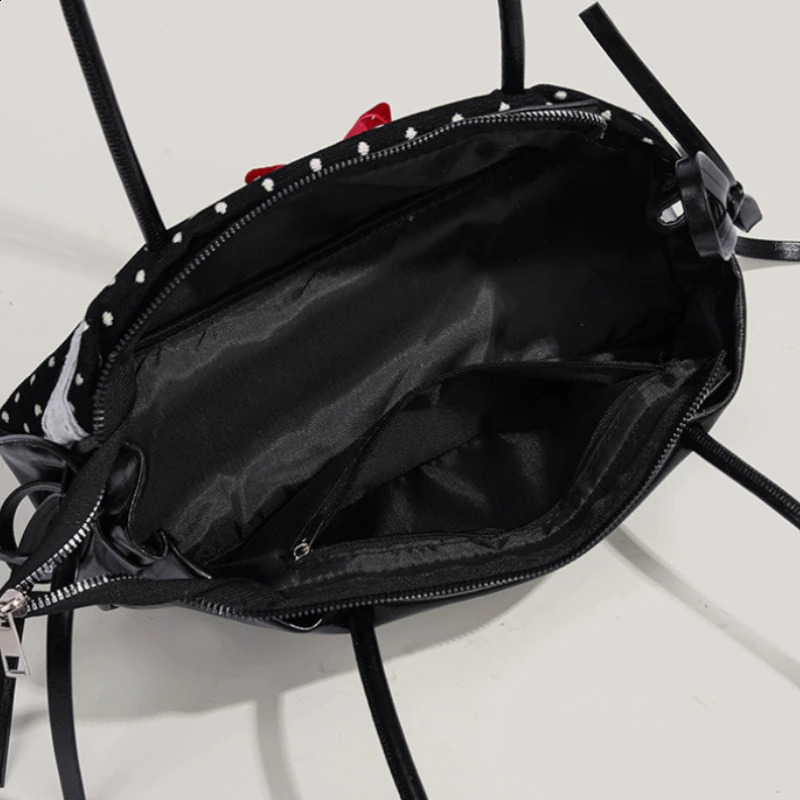 French Elegant Square Bag Korean Bow Decoration Pu High-quality Bag Niche Simple Ballet Style Shoulder Bag Casual Women Bags a260625 - view 6