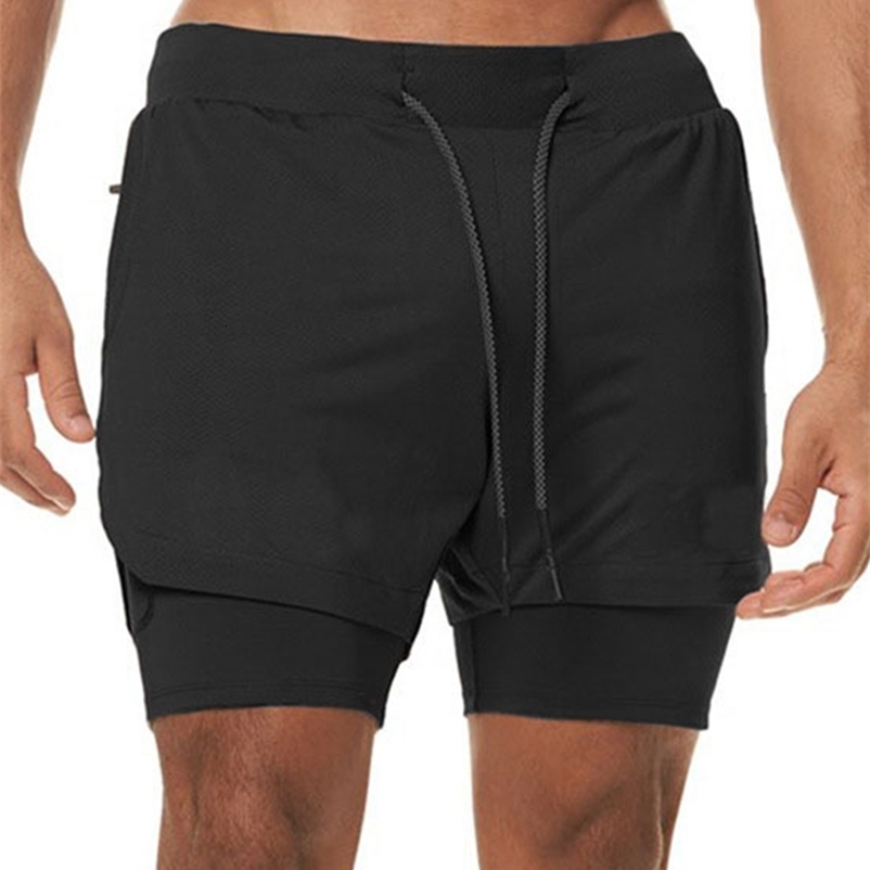 Camo Running Shorts Men Gym Sports Shorts 2 In 1 Quick Dry Workout Training Gym Fitness Jogging Short Pants 260624 - view 1