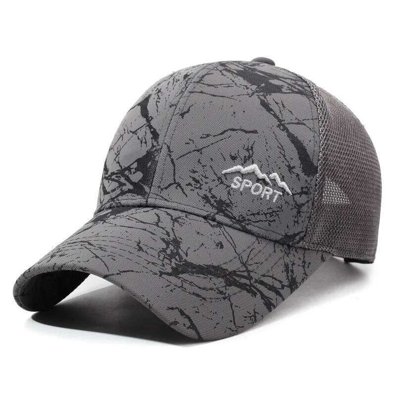 New Summer Men's Sun Hat, Outdoor Sports Visor, Mesh Back Baseball Cap, Breathable Casual Fishing & Trucker Hat W260626 - view 7