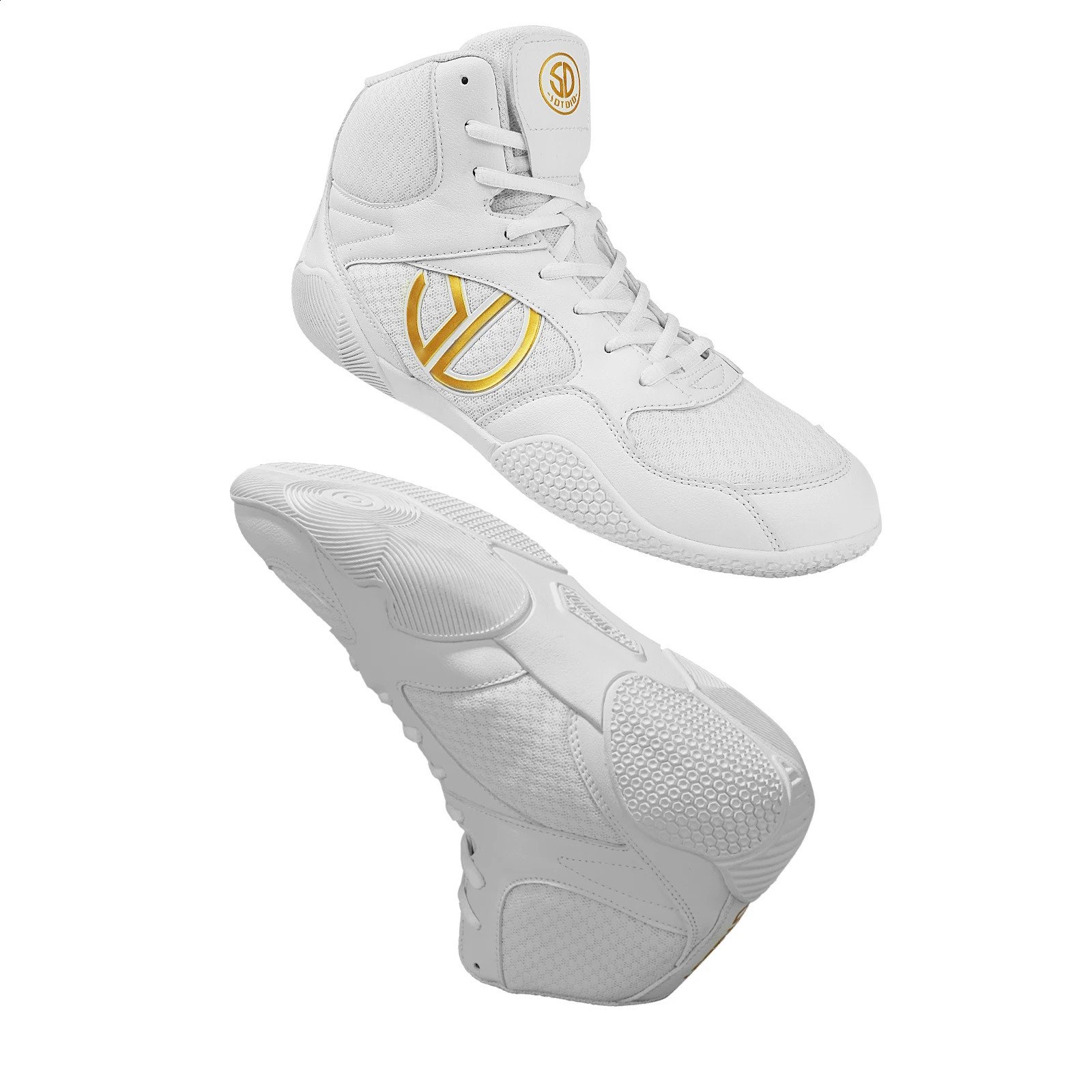 Professional Wrestling Boots Mens Lightweight Fighting Boxing Shoes High Quality Mesh Breathable Sneakers Big Size 4050 260626 - view 3