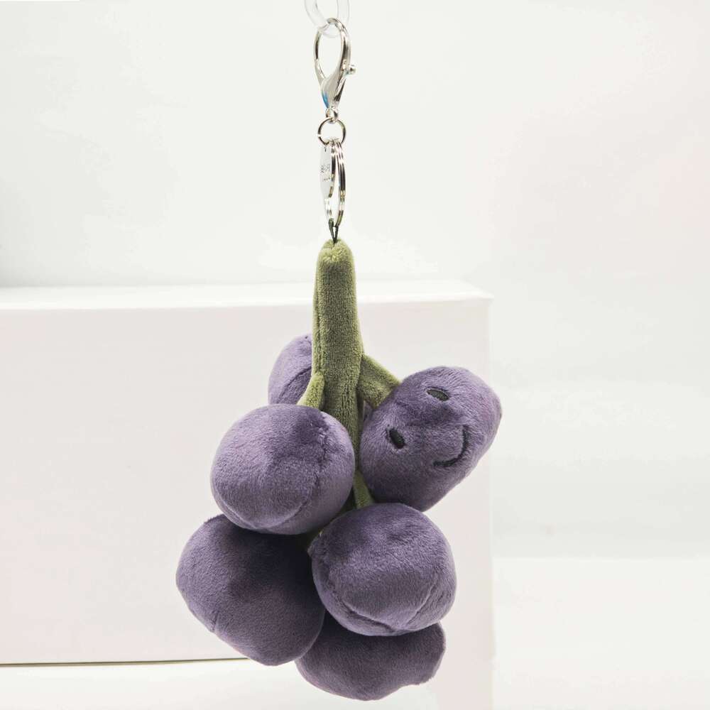 2026 New Cartoon Fun Bestselling Toy Pendant-Grape Avocado Pear Dragon Fruit Plush Toy-Home Decor Children's Gift 26Y0626 - view 4