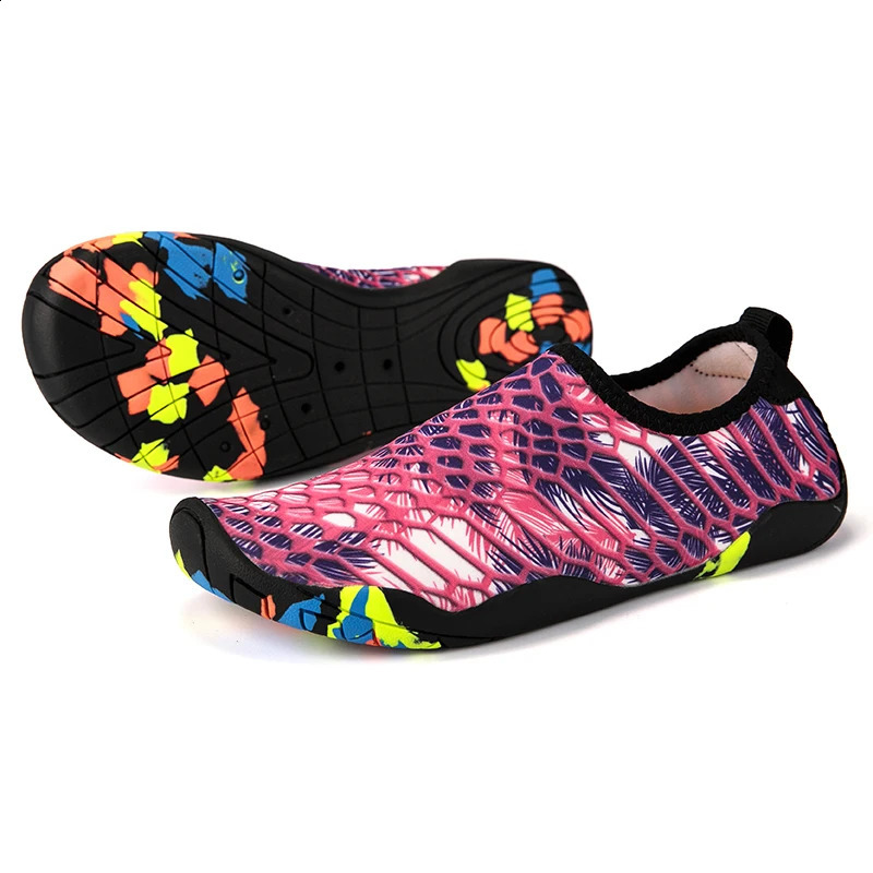 Unisex Water Sports Shoes Barefoot QuickDry Aqua Yoga Socks Slipon for Men Women Surfing Upstream Sneakers 3547 260626 - view 3