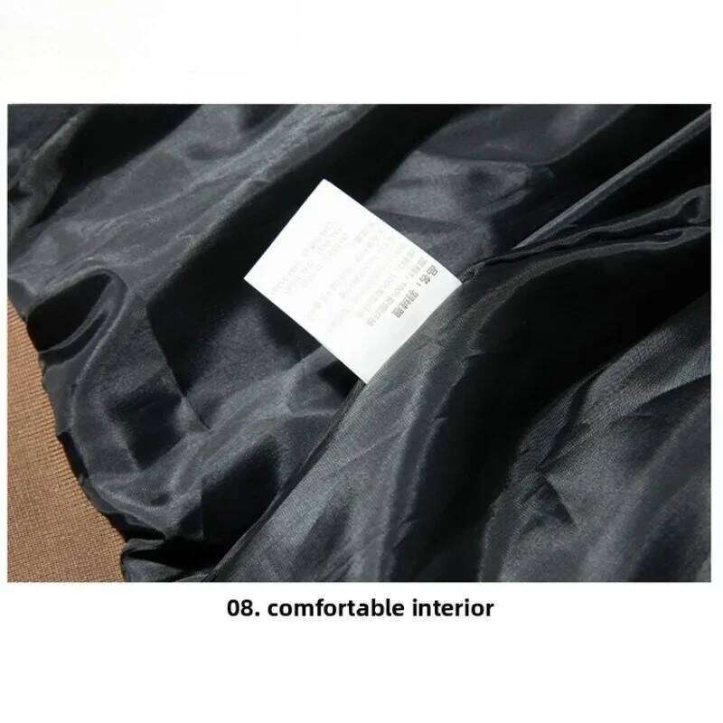 2025 Men Jacket Premium Baseball Collar Outdoor Work Windproof Warm Parka Solid Color Ultra Light Comfort Winter Down Coat W260626 - view 7