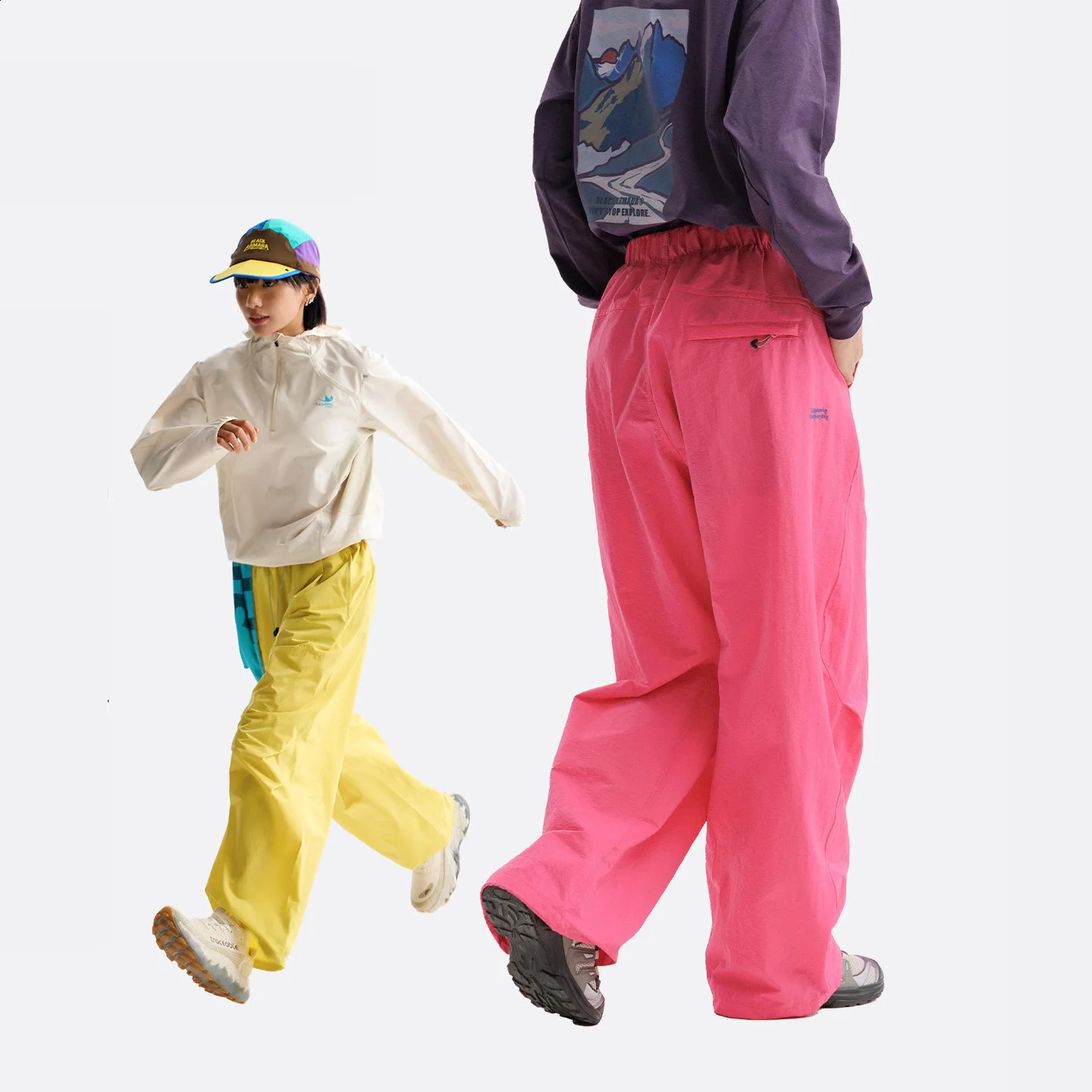 Outdoor Quick Dry Lightweight Casual Pant Men Women Fashion Loose Sport Techwear Cargo Pants Jogger Sweatpants Couple Trousers 260625 - view 3