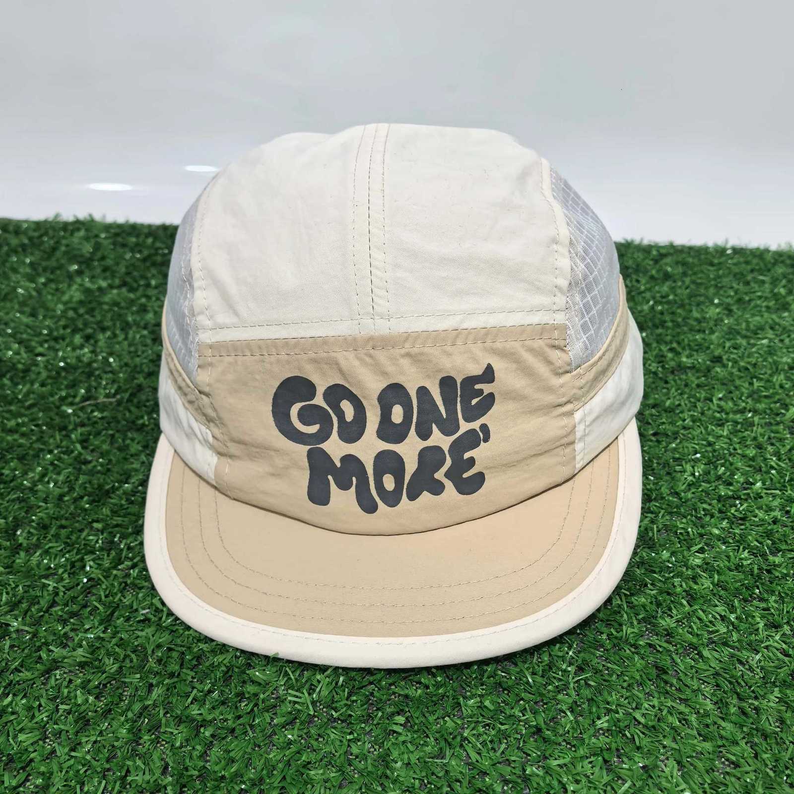 Sale GO ONE MORE Hot Letter Print 5 Panel Quick Dry Mesh Splicing Baseball Outdoor Sports Running Hats for Men Women M260626 - view 5