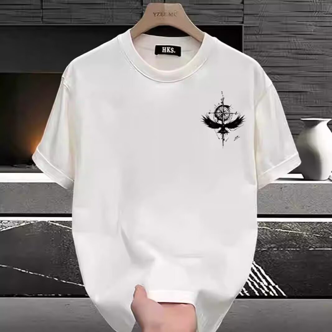 Summer Short Sleeve Creative Retro Men's T-Shirt Plus Size 3D Print Personalized Trendy Harajuku - view 3