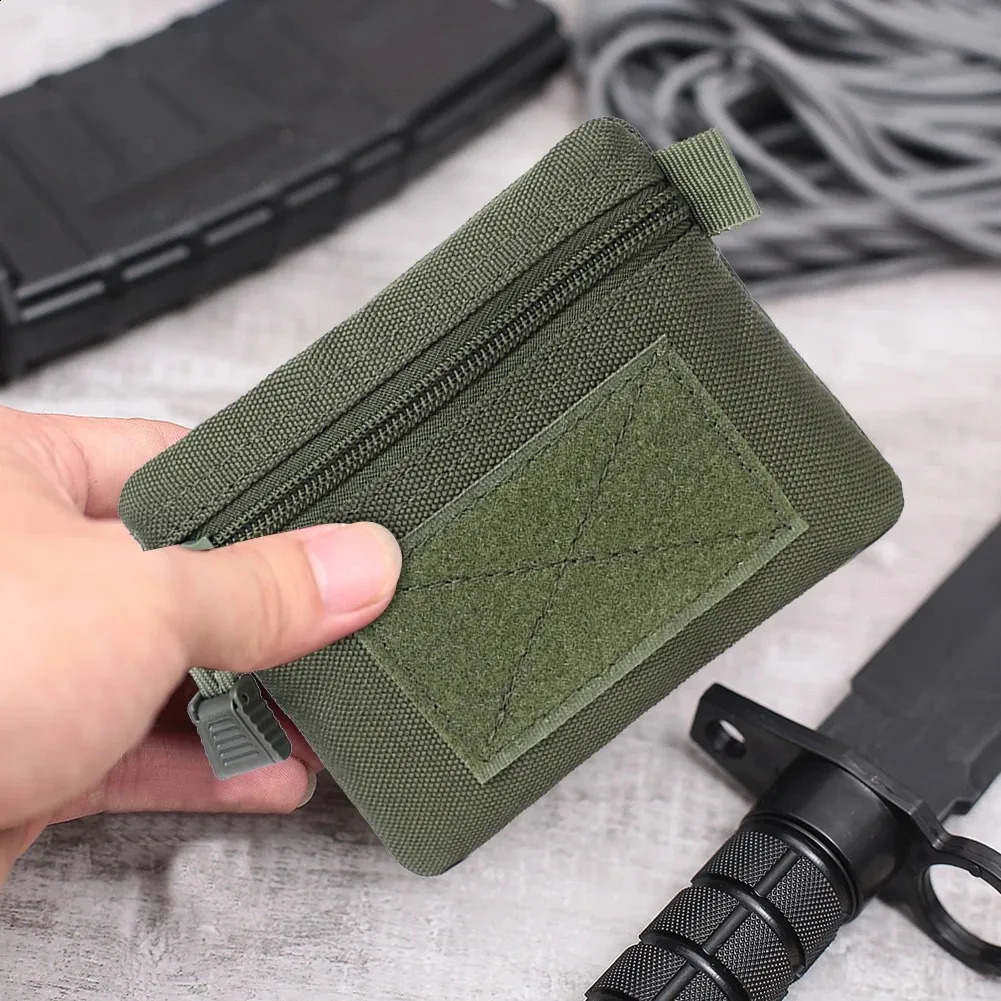 Outdoor EDC Molle Wallet Portable Waterproof Zipper Waist Pouch for Camping Hiking Hunting Travel Pack 260625 - view 1
