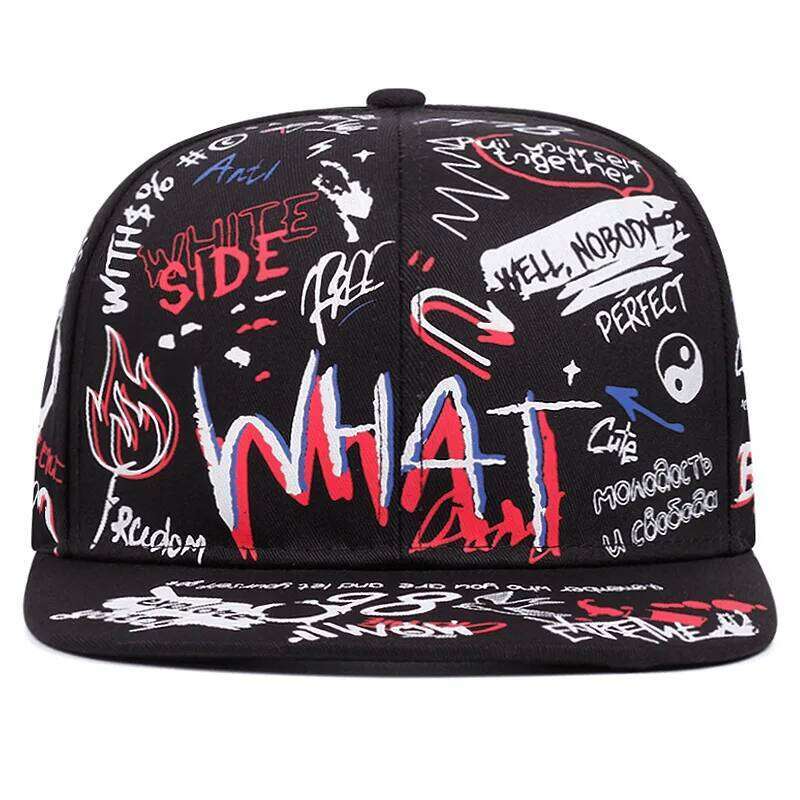 1pc Unisex Graffiti Printing Baseball for Men,summer Outdoor Shade Hip-hop Women Summer Caps Adjustable Leisure Hats W260626 - view 4
