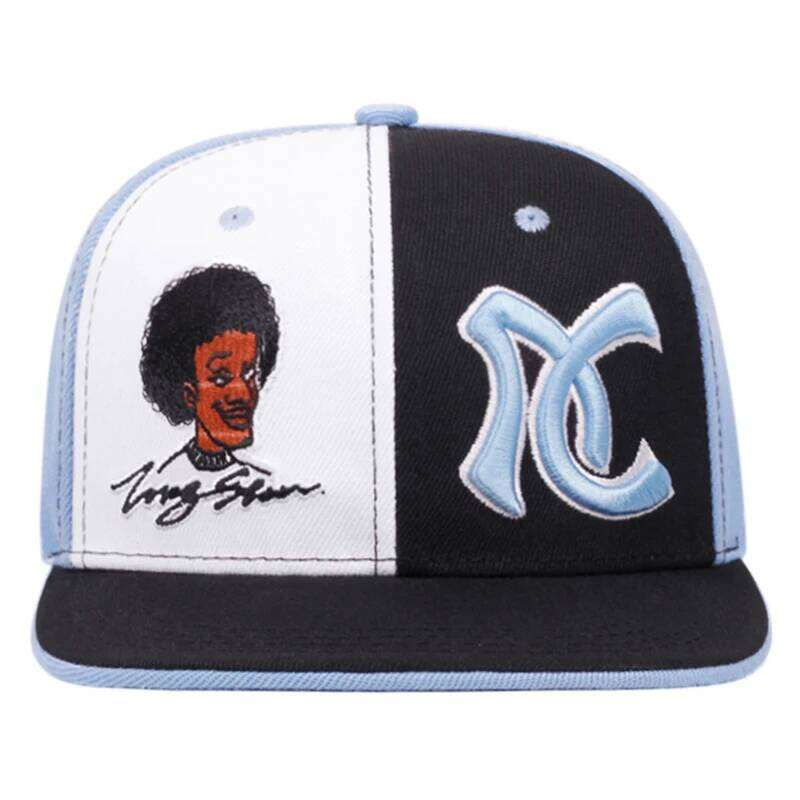2026 New Flat Edge AC Embroidered Color blocked Baseball Daily Commuter Decoration Sunshade Unisex Hip Hop Hat W260626 - view 3