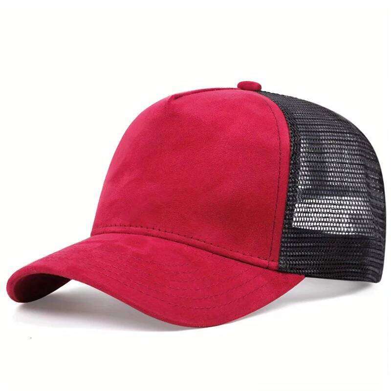 Unisex Mesh Baseball for Outdoor Ports Adjustable Trucker Caps Fashion Curved Dad Cap Men Women Casual Breathable Sunhat W260626 - view 5