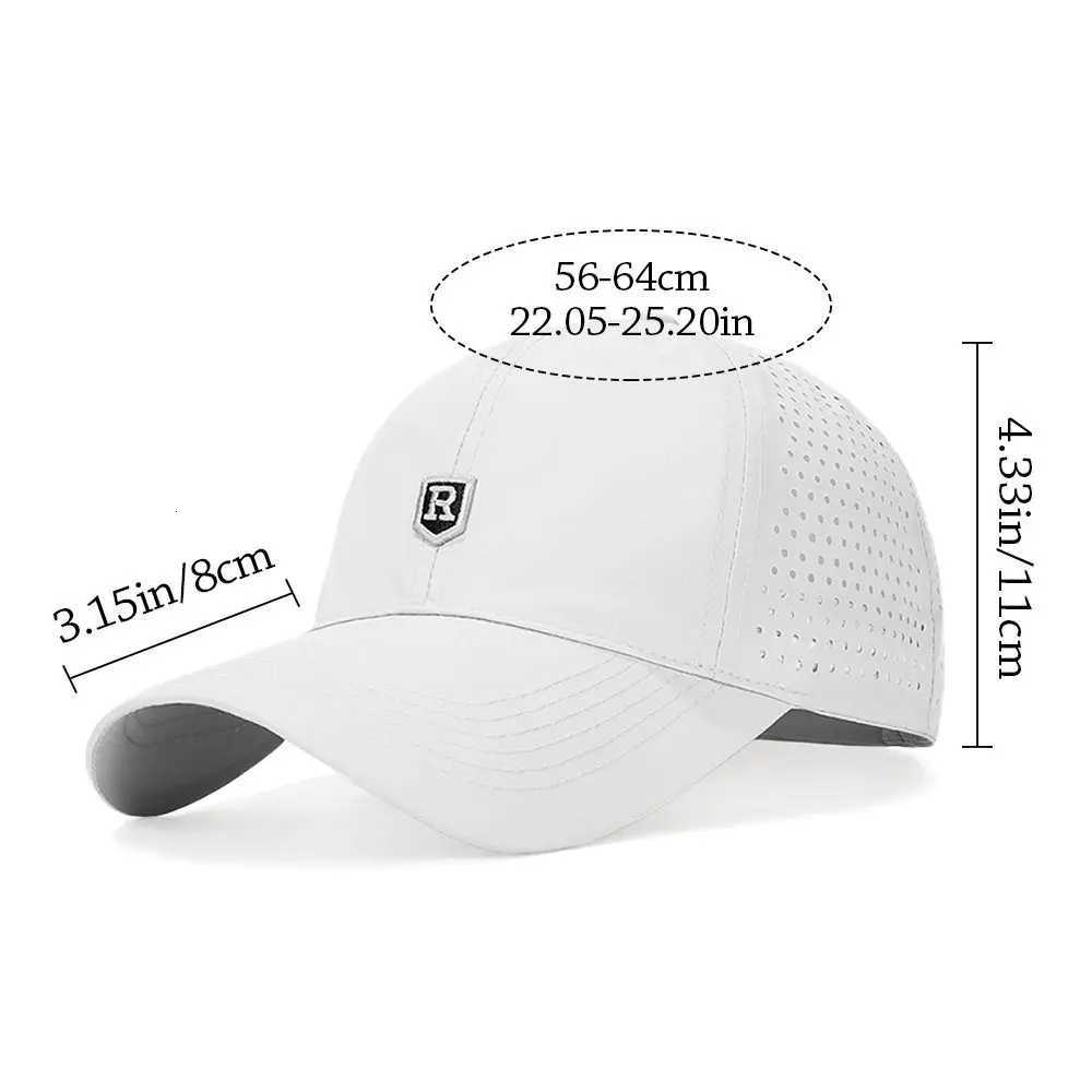 Summer Dry Outdoor Baseball Quick UV Protection Breathable Sun Hats Big Large Size Sports Men Women M260626 - view 4