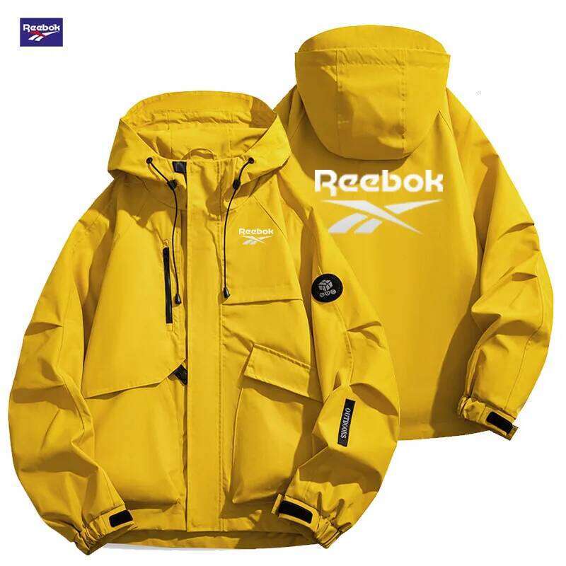 Reebok men's windproof waterproof jacket, suitable spring autumn seasons. The top choice for cyclists, hikers and ca W260626 - view 3