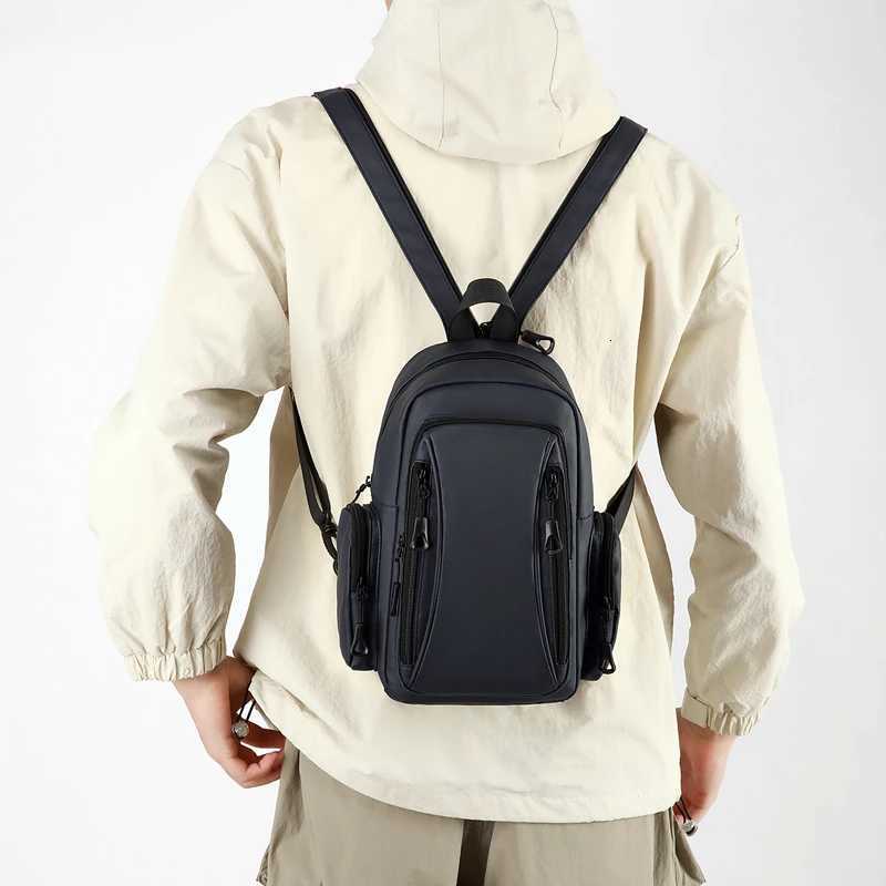 BackpackSports Multi Functional Oxford Mini Chest BagMens Shoulder BagSuitable for Daily CommutingOutdoor SportsTravelEtc M260626 - view 3